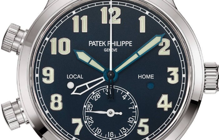 Patek Philippe Complications Calatrava Pilot Travel Time Watch Reference 7234G-001