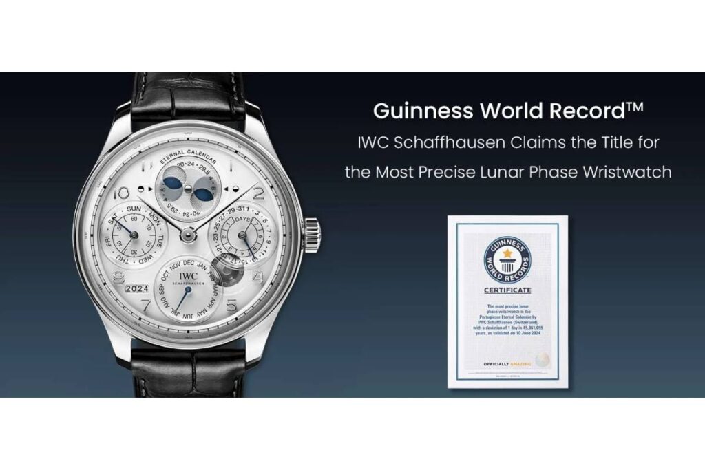 Moon Phase Master IWC Portugieser Set Guinness World Record